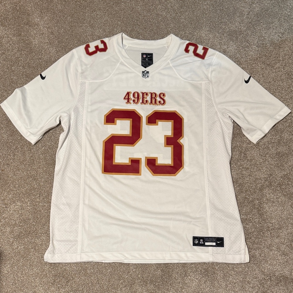 Nike 49ERS MCCAFFREY #23 jersey